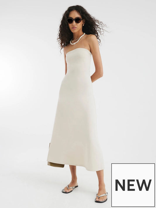 gordon-Bandeau Clean Dress - Beige